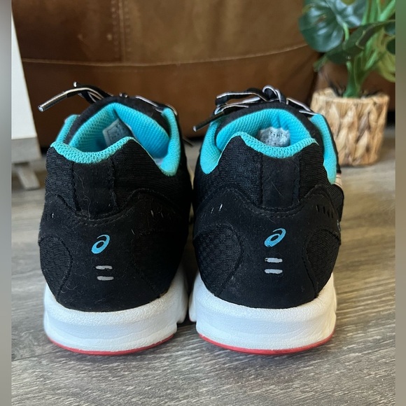 ASICS Rush 33 Ahar Black Pink & Blue Running Shoes. Size 8.5. - Picture 5 of 9